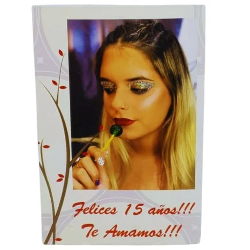 Foto Tarjeta 15 Años 10x15